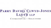 Parry Davies Clwyd-Jones & Lloyd